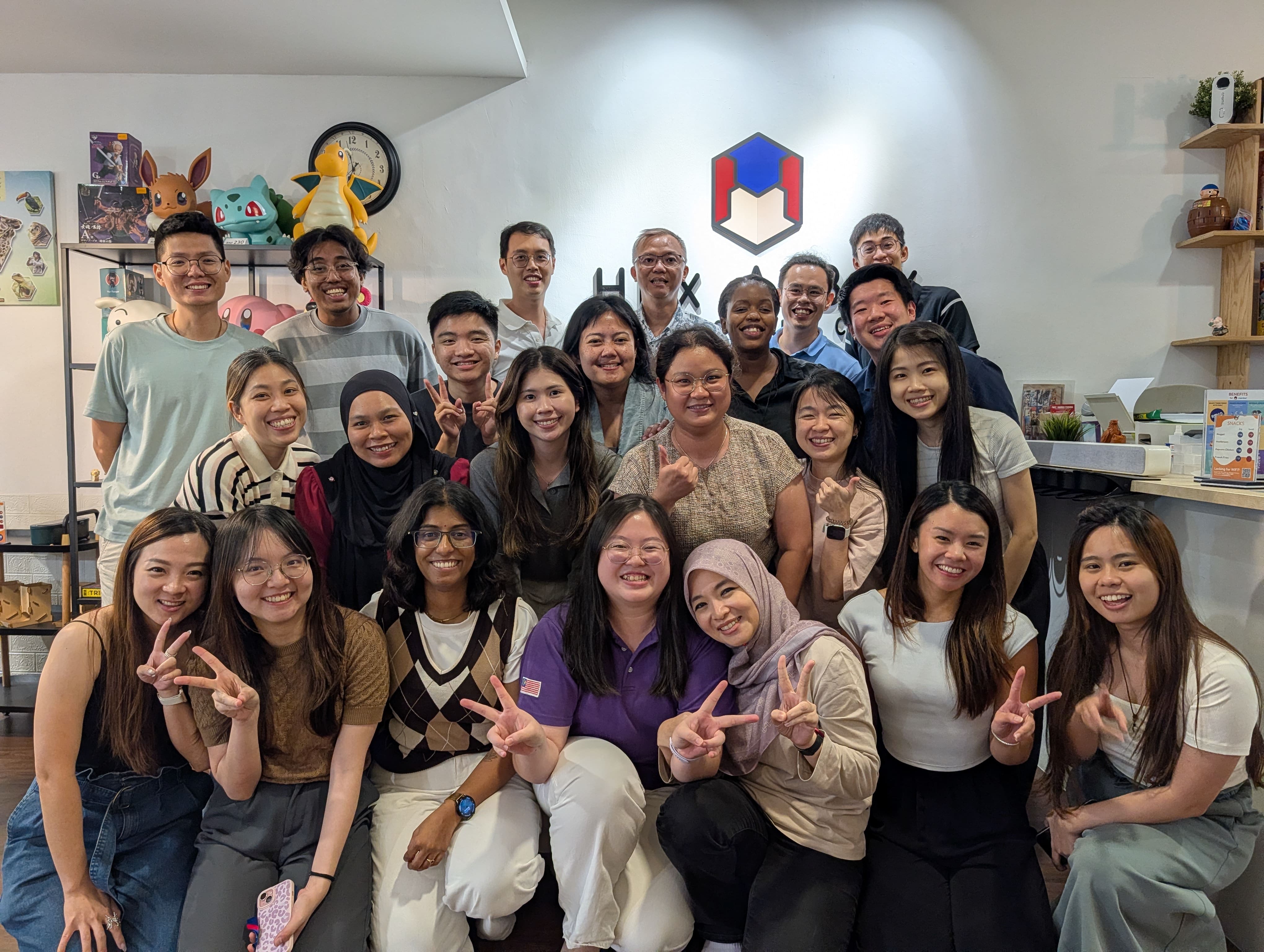 Team building at Hexabox